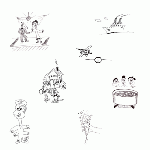 Various Drawings from Steve's Books